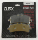 DBX Brake Pads DBX447 / DBX419 Dual Front and Rear Bundle - 1MOTOSHOP