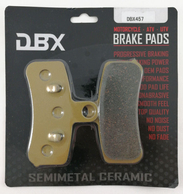 DBX Brake Pads FXSTC Softail Custom '08-10 Harley Davidson FA457 FA458 - 1MOTOSHOP